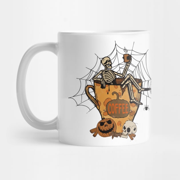 Funny Coffee Halloween by reedae